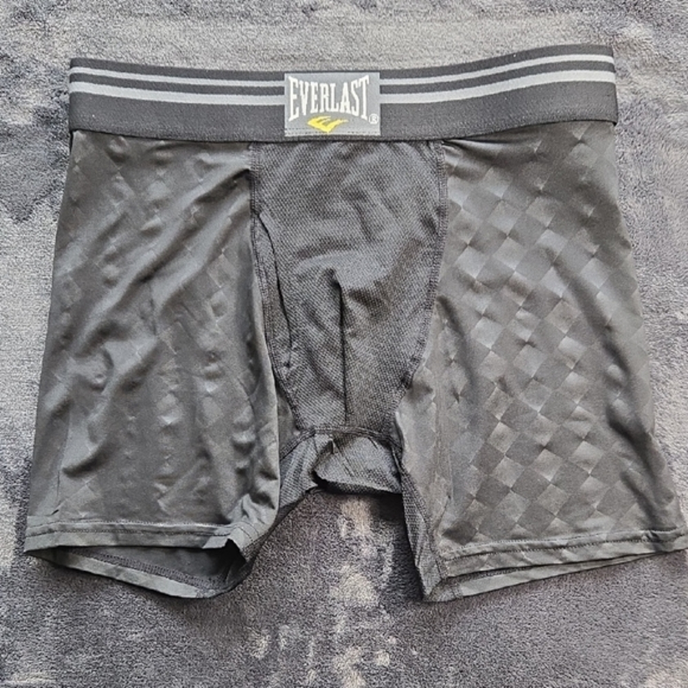 Everlast Black Boxer Briefs with Elastic Waistband